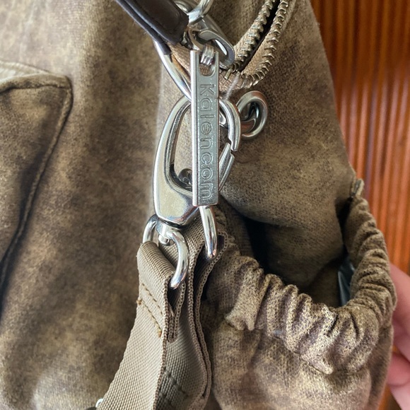 Kalencom diaper bag, brown/gold - Picture 4 of 13